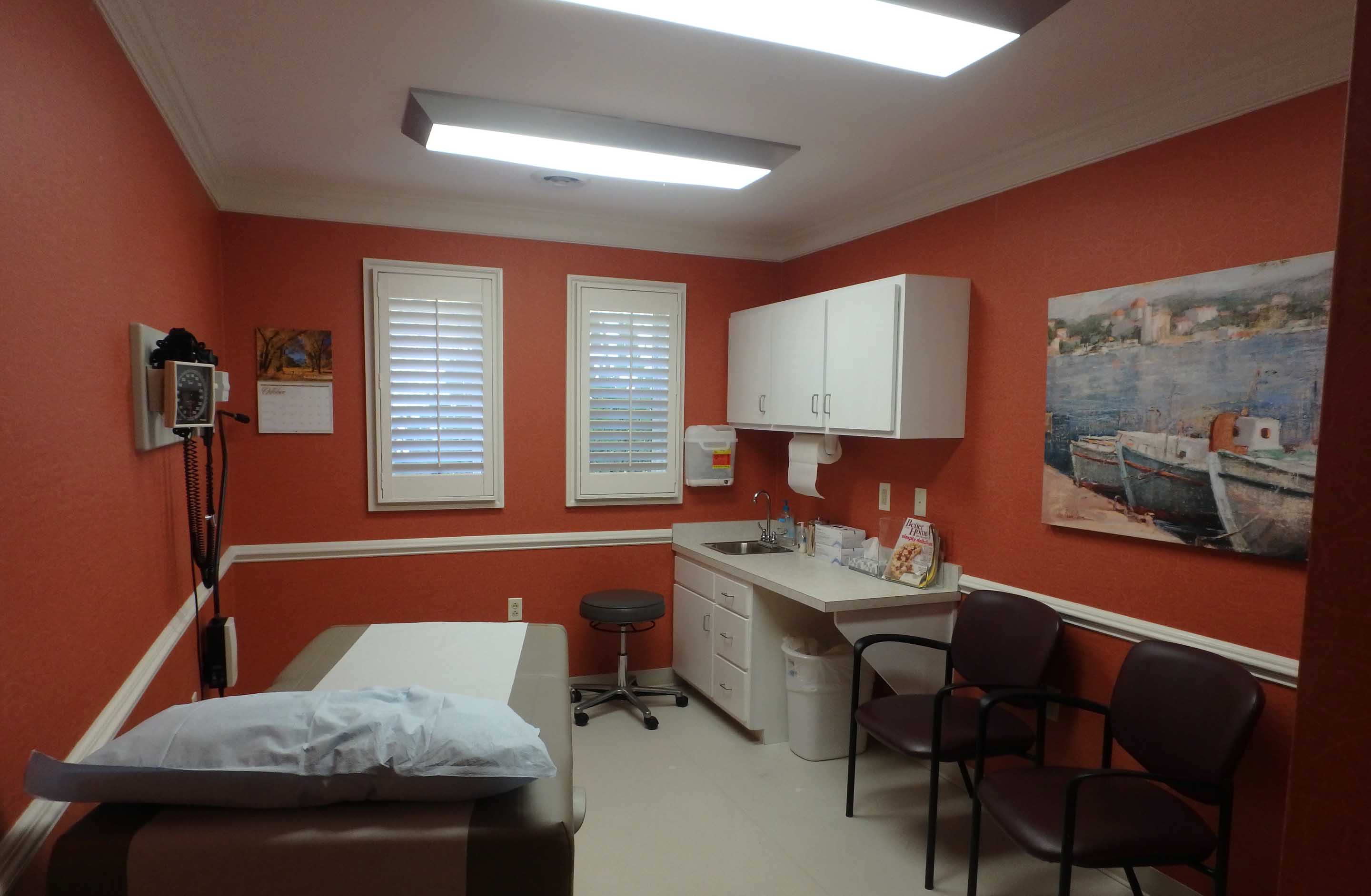 Patient Room at Forest Family Care in Wytheville, VA